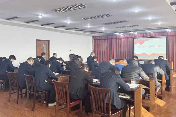 以考促學強根基 以學促干顯擔當——萊州公司黨支部扎實開展黨的應知應會知識測試